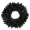 24" Black Unlit Colorado Spruce Artificial Halloween Wreath